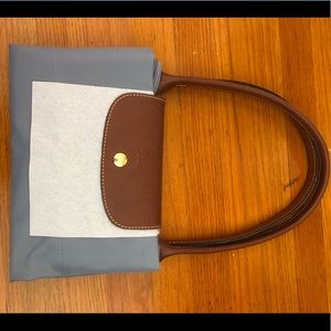 NEW Longchamp Le Pliage Large Tote (Thistle)